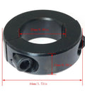 Office Chair Height Adjustment Kit With Split Locking Ring Clamp For Gas Spring 0.98-1.1 Inch Shaft M5 Hex Wrench Included
