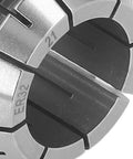 Close-up of Heavy Duty Spring Collet Chuck For High Precision CNC Router and Milling Lathe Tool showing 21mm ER spindle and alloy construction.
