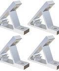 Four Piece 45 Degree And 135 Degree Corner Brackets For 2020 Aluminum Extrusion Profiles With Screws And T Slot Nuts Heavy Duty