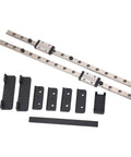 Game Changing Low Friction Y Axis Guide Rail Upgrade For 3D Printer High Carbon Steel Linear Sliding Rail set with 6 blocks