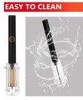 Air Pressure Pump Corkscrew Set All In One With Foil Cutter And Aerator Pourer Vacuum Stoppers shown with splash effect
