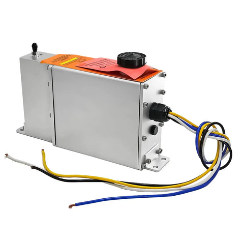 Heavy Duty Electric Over Hydraulic Marine Grade Trailer Brake Actuator 1600 Psi with wires for easy installation.