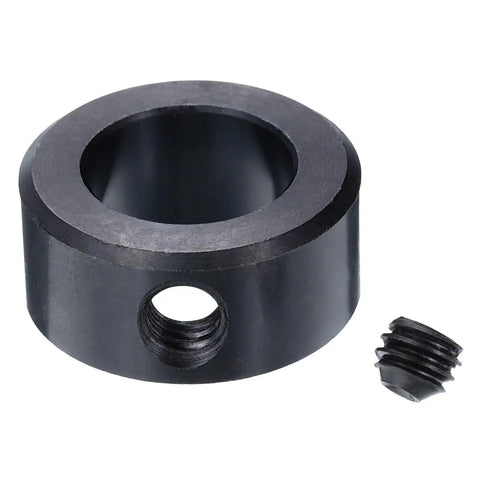 Four Piece Set Screw Shaft Collars For Three Quarter Inch Bore One And One Quarter Inch Outside Diameter Nine Sixteenths Inch Thick