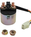 Starter Solenoid Relay For Honda TRX Rancher 350 2000 2006 ATV Replacement heavy-duty relay with wiring connector and nuts
