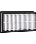 Close-up of a post motor pleated filter from 2 Pack Filter Set 1008 Replacement For Bissell CleanView Upright Vacuums 9595A 1819 1822 1825.