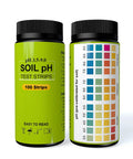 Soil pH Test Strips Kit 100 Count DIY Friendly Easy To Use Paper Strips For Lawn Garden Grass Veggies And Plants Measures 3.5 To 9.0 pH