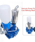 Vacuum Pump Milking Machine 250 Liters Per Minute Portable Electric Milker with aluminum shell and heat dissipation bucket