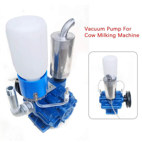 Vacuum Pump Milking Machine 250 Liters Per Minute Portable Electric Milker with aluminum shell and heat dissipation bucket