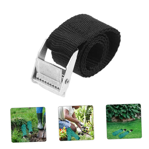 Durable Nylon Lawn Aerator Shoe Straps For Manual Aerator Shoes Quick Assembly And Secure Fit Grippy For Grass Aeration