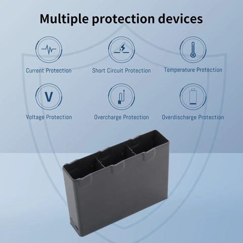 Rapid Charge Battery Box For Avata 2 Drone Batteries Upgraded Two Way Three Channel Charging Hub For Fast Multi Battery Charging