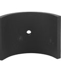 3 Inch Axle Bottle Jack Adapter For 12 Ton Jacks Heavy Duty Hydraulic Saddle black metal piece