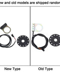 Comparison of new and old models of Electric Bike Pedal Assist Sensor With 12 Magnets For PAS System Torque Sensing Technology And Speed Sensor