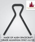 Subatomic Hanger Guard Stirrup For Crossbows Fits R9 R10 R10X R15 R20 R29 R29X LR shown in black aluminum