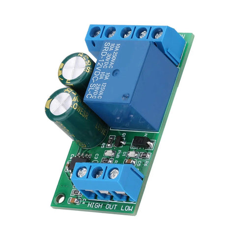 Water Level Controller Module For Fish Aquarium, DC 12-15V And AC 9-12V Powered Water Level Detection Sensor, top view