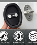 Tough As Nails Silicone Car Door Lock Cover For Nissan Pathfinder 2022 To 2026 with waterproof and noise-proof features.