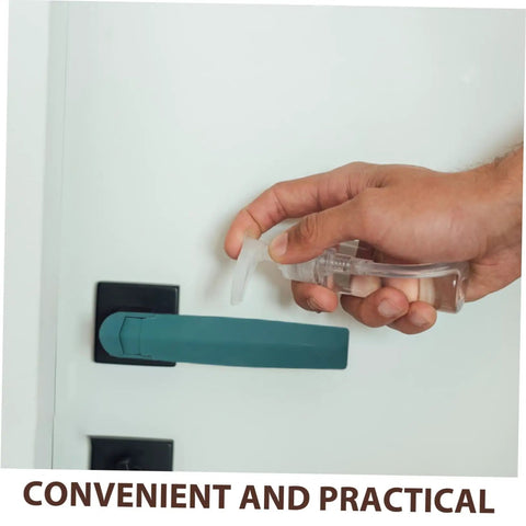 High Temp Commercial Oven Handle Drying Cabinet Grip Replacement For Industrial Kitchen Equipment, green handle being used.