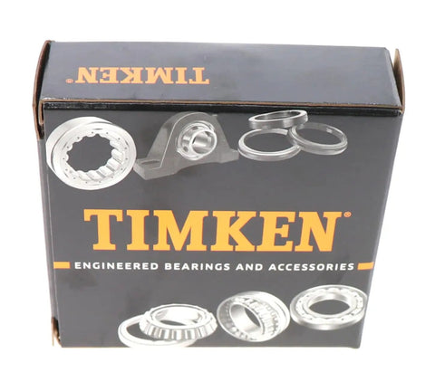 Premium Heavy Duty Roller Bearing Assembly For 2019 2021 Ford F 59 Cutaway Chassis box with Timken branding and product details.