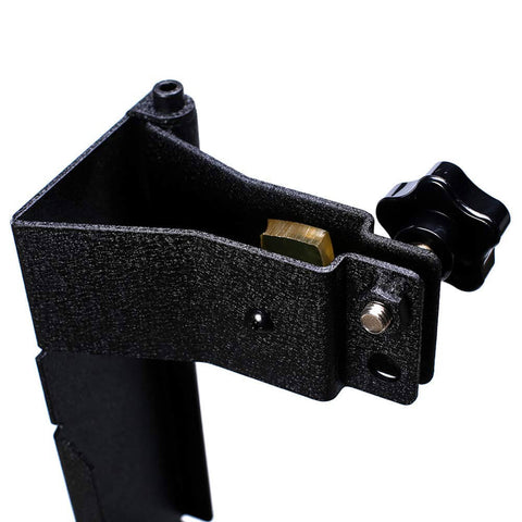 Rear High Lift Jack Mount Carrier For 2007 2017 Jeep Wrangler JK Off Road Easy Bolt On Jack Holder close-up view