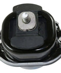 Top Shelf Motor Mount Replacement For BMW Rides Driver Or Passenger Side Heavy Duty engine support bracket, top view of steel design.