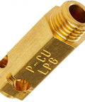 Gas Dryer LP Conversion Kit For LG And Kenmore Dryers, Replaces 383EEL3002D And LP11835, brass component close-up angle