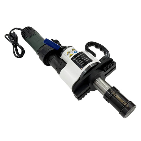 Handheld Electric Pipe Beveling Machine With Internal Expanding Chuck For No Sweat 220V Chamfering And Weld Prep Lightweight Aluminum Build