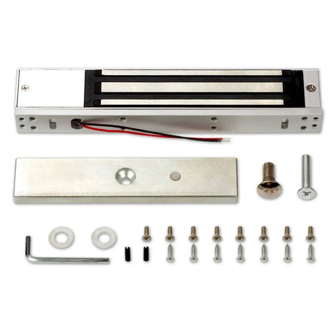 Single Door TCP IP Security Access System With 600 Lb Magnetic Lock And Exit Motion Sensor, 110V 240V Power Supply Box, RFID Keypad Reader, Memory For Up To 20 000 Users And 100 000 Logs, Auto Open With Professional Management Software