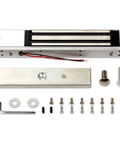 Single Door Access Control System With Two RFID Keypad Readers And 600LB Magnetic Lock components laid out