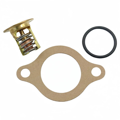 Thermostat Kit For OMC Cobra Volvo Penta 4.3L 5.0L 5.7L 5.8L V6 V8 Engines, 160 F Temperature Rating, Beefed-Up Replacement For Ford GM Based Drives, Replaces 383307 3856961 778056 307239 312797 Sierra 18-3677, thermostat and gasket