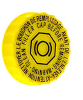 Pro Grade Brake Main Cylinder Cap Replacement For Automotive Brake System, Leak Proof, Durable, Easy Install, Fits Multiple Vehicles, Reliable Spare Part For Car Enthusiasts And Pros yellow brake master cylinder cap