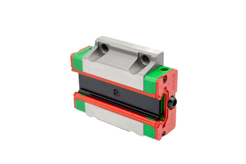 EGW20CC Linear Guideway Heavy Load W Flange Mount Top Or Bottom Mount Z0 Very Light Preload C Normal Precision High Accuracy Linear Motion Rail System Pro Grade, side view