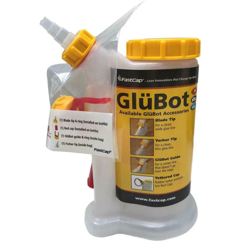 Dripless Wood Glue Dispenser 16 Oz Bottle With Two Chamber Design Keeps Glue From Spilling Push From The Bottom Side Chamber