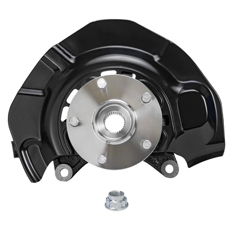Front Left Steering Knuckle And Wheel Hub Bearing Assembly For 2007 2012 Toyota Camry And 2007 2012 Lexus ES350 Driver Side Replacement Direct Fit OE Style Suspension Component Premium Aftermarket Part