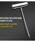 16-Inch Paint Roller Brush Set With 9Mm Pro Nap And 1.4M Extension Handle Pro Grade Wall Decor Tool showing easy-to-use splicing bar.
