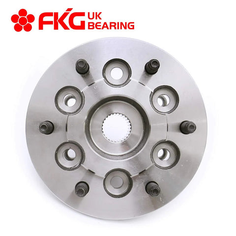 Front view of Front Wheel Bearing Hub Assembly For 2009 2012 Chevy Colorado And 2009 2012 GMC Canyon 4x4 6 Lug