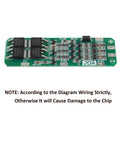 Legit Heavy Hitter 3S BMS Protection Board For 18650 Lithium Battery Packs 12.6V 20A Smart PCB Module overview with wiring note.