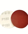 Get Ready To Sand Like A Pro With This Killer 20 Pack Of 4 Inch Hook And Loop Sanding Discs Spanning From 60 To 1000 Grits Perfect For Heavy Duty Wood Metal Or Composite Work That Smells Great. P180 grit red abrasive sanding discs.