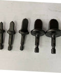 5 Piece HVAC Tube Expander Kit With Pro Flaring Tool And Swaging Bits For Tube Flaring Made Of Bearing Steel Rugged And Easy To Use
