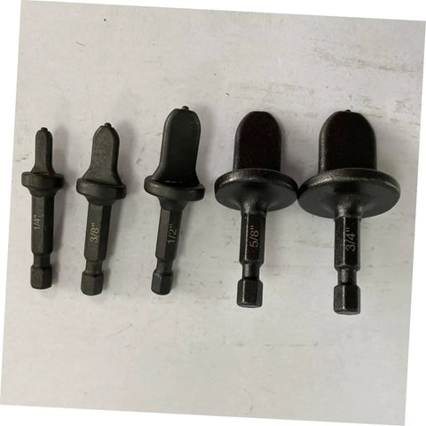 5 Piece HVAC Tube Expander Kit With Pro Flaring Tool And Swaging Bits For Tube Flaring Made Of Bearing Steel Rugged And Easy To Use