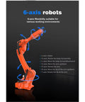 Industrial CNC Robotic Welding Arm For Container Frame Assembly And Logistics Facilities Multi Metal Automated Welder with 6-axis flexibility.