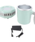 Fast Cool Down Or Heat Electric Cooling Cup 420Ml Dual Temp Desktop Beverage Chiller Warmer For Coffee Tea Energy Drinks with power adapter.