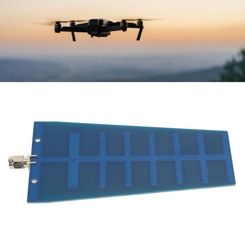 Dual Band WiFi Yagi Antenna For FPV Drones, 2.4GHz 12dBi And 5.8GHz 3dBi High Gain Directional PCB Antenna with UAV