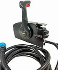 Remote Control Box 881170A14 for Mercury Side Mount 4000 Gen I Control 14Pin with 20ft Harness, marine-grade black housing