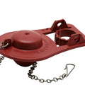 Universal 2 Inch Toilet Flapper With Chlorine Resistant Material Microban Protection And Long Lasting Flexible Frame Red Fits Most Toilets And American Standard Actuators Strong Metal Chain Included