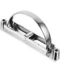 Zinc Alloy Recessed Cabinet Handle With 85mm Hole Spacing Hidden Drawer And Door Pull For Furniture