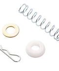 Transmission Shifter Lever Linkage Repair Kit For Chevy C10 GMC 3500 Buick Olds Pontiac 1967 To 1988 Direct Fit Plug And Play Replacement For Worn OEM Parts 1377083 1380549 15538092 Durable Metal And Rugged Plastic Construction. spring washer clip set