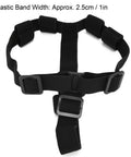 Adjustable LED Headlamp Strap With Three Sided Angled Mount For Camping Climbing Diving Cavern Night Riding And Work Use Universal Headband