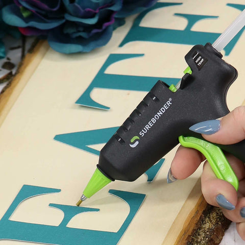 Using Mini Size Hot Glue Sticks For Glue Guns 0.27 Inch Diameter 4 Inch Length All Purpose All Temperature 100 Pack Clear