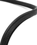 Close-up of 20 Foot EPDM Rubber Trim Seal With Top Bulb For Edge 1/16 Inch To 1/8 Inch, Weatherproof Gasket That Blocks Moisture And Dust
