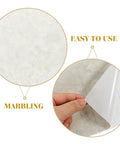 Peel And Stick Marble Wallpaper Roll Covers Countertops And Fridges With A Slick Removable Oil Proof Finish Straight Up Easy Self Adhesive Marbling Decal That Adheres Tight Without Residue For A Solid Home Upgrade, showing smooth marble pattern and easy peel backing.