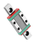 Miniature Linear Rail Guide 9mm Width Slide Block For Small Gear And Precise Linear Movement, Lightweight Interchangeable Ball Retainer